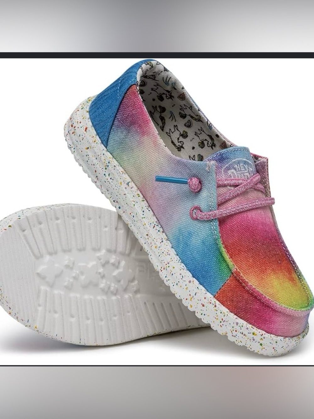 Hey Dude Kids' Wendy Dreamer Magic shoes.